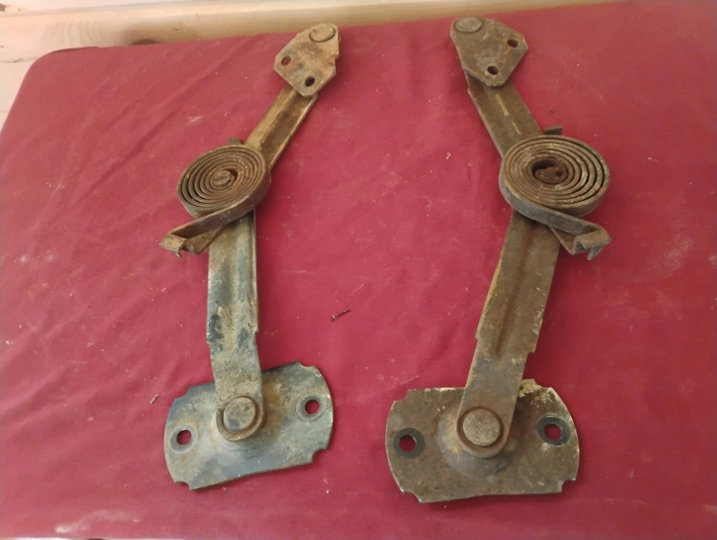81-87 Chevy GMC Truck Hood Hinge Springs Pair C10 K10 Squarebody OEM