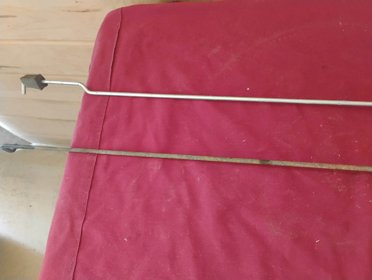 73-87 Chevy GMC Truck Tailgate Rods Set Left & Right C10 K10 Squarebody OEM