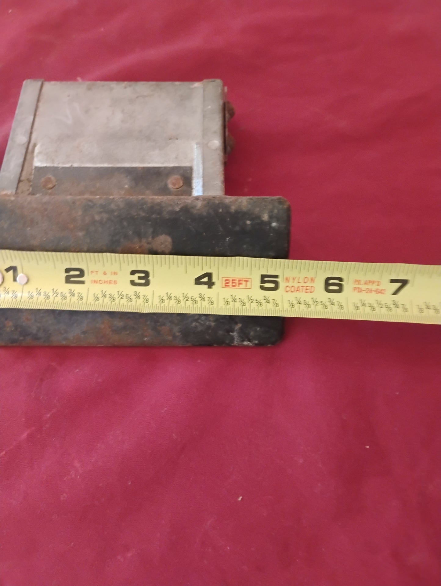 Vintage Metal Flip-Out Wall Mount Ashtray Industrial Retro Interior Accessory